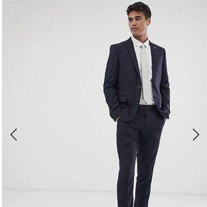 Farah Henderson skinny fit pinstripe suit + pants